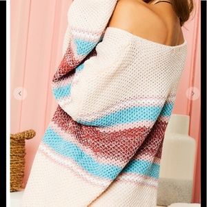 1 left medium!Boho sweater clearance!! ♥️♥️